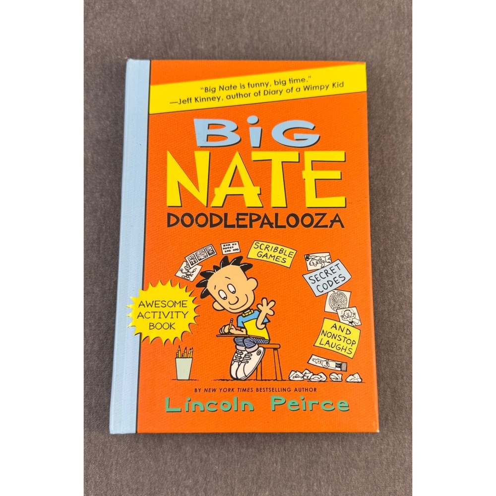 Big Nate Doodlepaloza Activity Book by‎ Lincoln Peirce Paperback